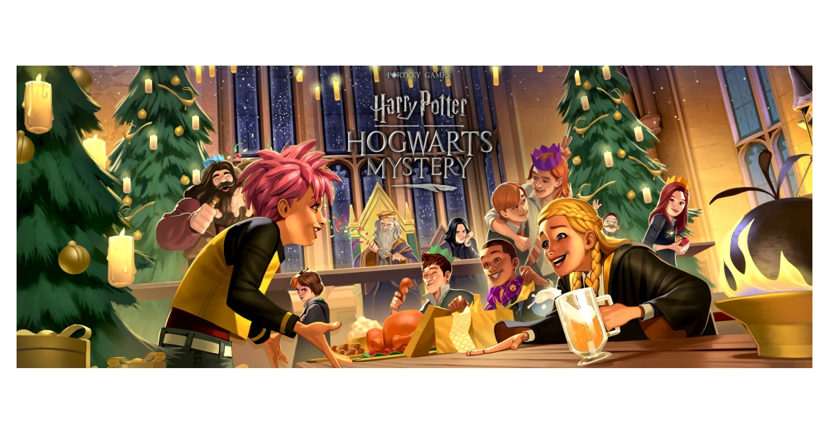 Harry Potter Hogwarts Mystery Invites Players To Deck The Halls For Christmas In The Wizarding World Business Wire