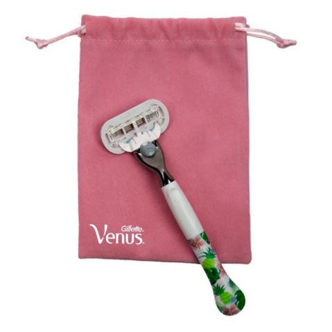 The limited-edition Venus x Remi razor is available now for pre-order through Venus Direct, a new subscription service that offers more than 10 different blades and handles to choose from for your own skin type and shaving regimen. (Photo: Business Wire)