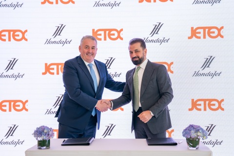 Jetex ahora es el distribuidor exclusivo en Medio Oriente para el nuevo HondaJet de alta tecnología