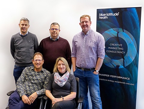 Dominic Miller, Fred Bassett, Oliver Dennis (back row from left to right), Martin Brass, Gail Flockh ...
