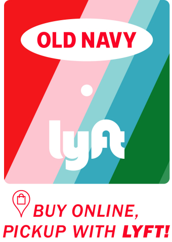 Old Navy and Lyft Team Up to Make Last-Minute Holiday Shopping Easier Than Ever (Graphic: Business Wire)