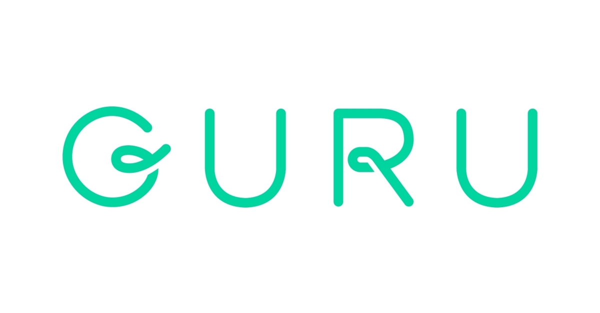 Pen guru logo design Royalty Free Vector Image