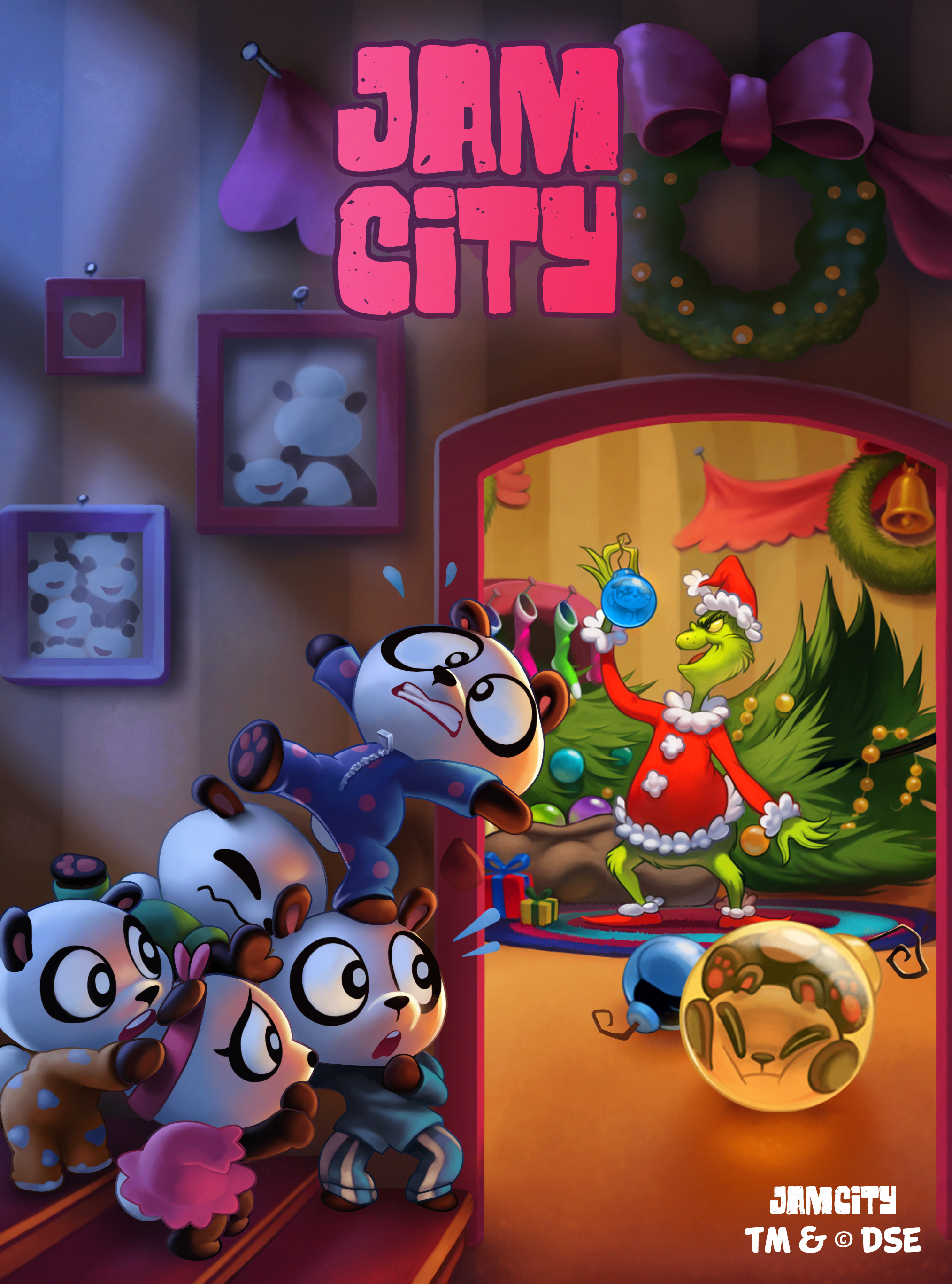 doolhof Voorzichtigheid vlotter Iconic Holiday Curmudgeon Returns to Mobile in Jam City's Panda Pop  “Grinchmas” Takeover | Business Wire