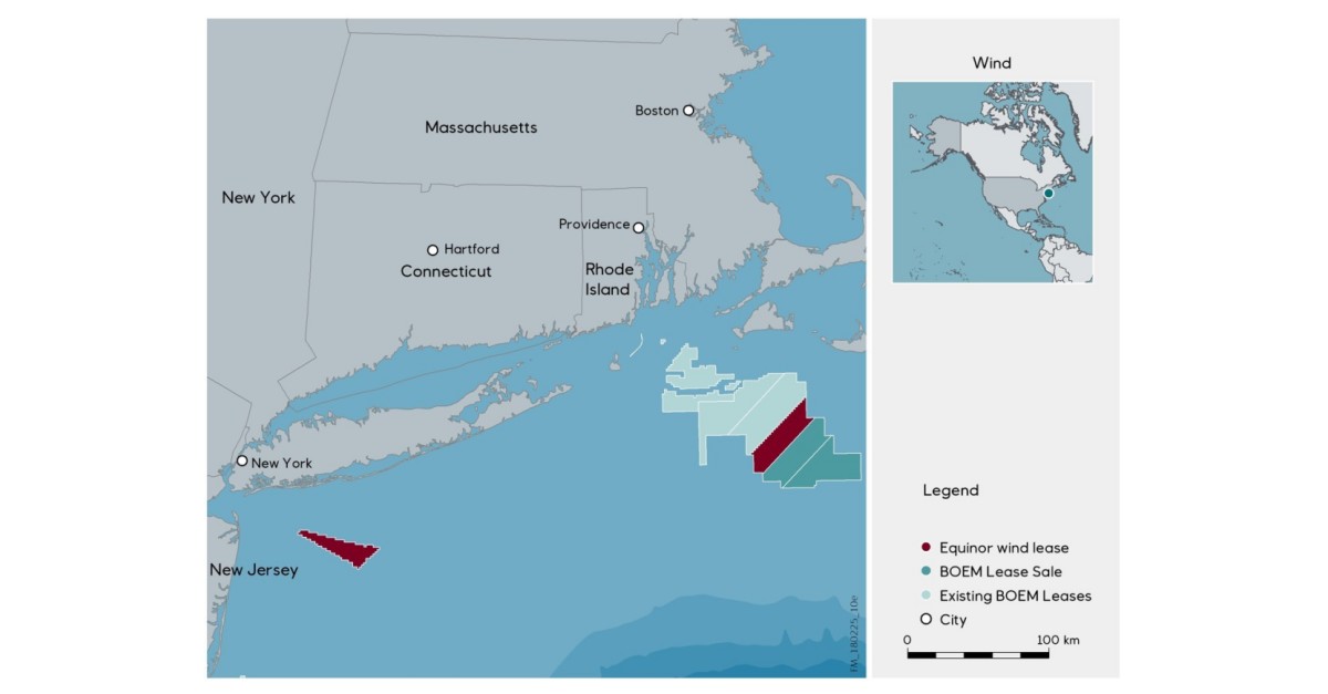 Equinor Acquires Offshore Wind Lease Outside Massachusetts 