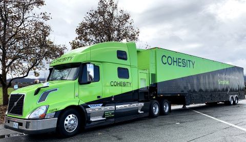 Cohesity Mobile Demo Center (Photo: Business Wire)