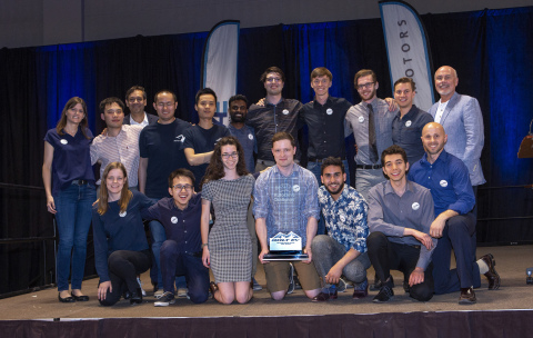 The University of Toronto team participating in the AutoDrive Challenge. (Photo: Business Wire)