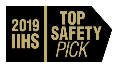 Mitsubishi Outlander receives 2019 IIHS Top Safety Pick Rating (Graphic: Business Wire)