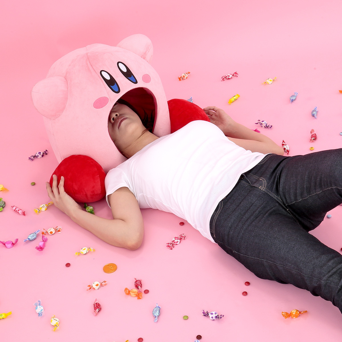 BANDAI SPIRITS: You Too Can Find out “What Would Happen If Kirby Inheld You  In...” with This 38 cm Tall Plushy! | Business Wire