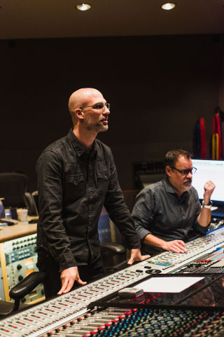 Top music producer Francis Murray in studio with Carli Brill, winner of Cost Plus World Market's "Star Maker Song Contest" on December 17, 2018 (Photo: Business Wire)