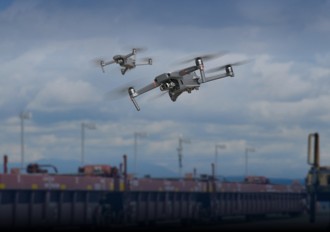 The DJI Mavic 2 Enterprise Dual with Thermal by FLIR will help bring thermal imaging capabilities to more first responders, industrial operators, and law enforcement personnel (Photo: Business Wire)
