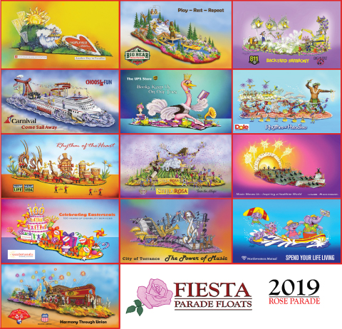 Fiesta Parade Floats Orchestrates Its 31st Year As The Rose