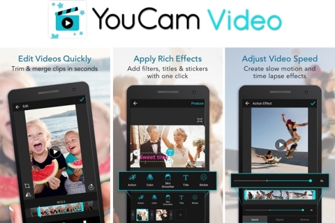 YouCam Video, the newest addition to the YouCam Apps suite, helps users create quick and sharable video stories this holiday season. (Photo: Business Wire)