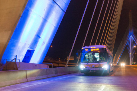 BAE Systems will provide nearly 200 electric-hybrid systems for new buses in Boston. (Photo: BAE Sys ... 