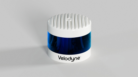 The Velodyne Alpha Puck sensor is specifically made for autonomous driving and advanced vehicle safety at highway speeds. (Photo: Business Wire)