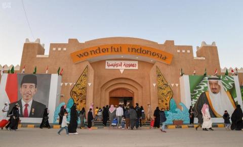 Indonesia Pavilion at 33rd Edition of Janadria Festival in Saudi Arabia (Photo: AETOSWire)