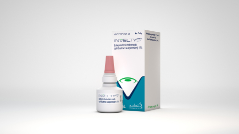 Kala Pharmaceutical's INVELTYS, the first and only twice-daily ocular corticosteroid indicated for t ... 