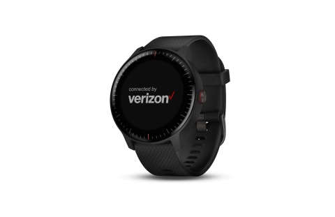The vívoactive 3 Music - connected by Verizon, is Garmin's first GPS smartwatch with 4G LTE connectivity for safety features, music downloads and text messages right from the wrist - no phone required. (Photo: Business Wire)