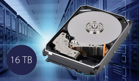 Toshiba: 16TB MG08 series hard disk drives, the industry's largest capacity Conventional Magnetic Re ... 