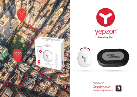Yepzon introduces next generation 4G LTE Smart Trackers at CES 2019  Based on Qualcomm Snapdragon We ... 