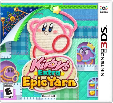 Kirby’s Extra Epic Yarn launches for the Nintendo 3DS family of systems on March 8. (Photo: Business Wire)