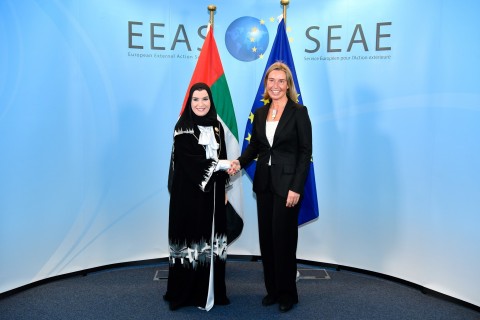 Mogherini: “Los Emiratos Árabes Unidos son un fuerte aliado de la Unión Europea”