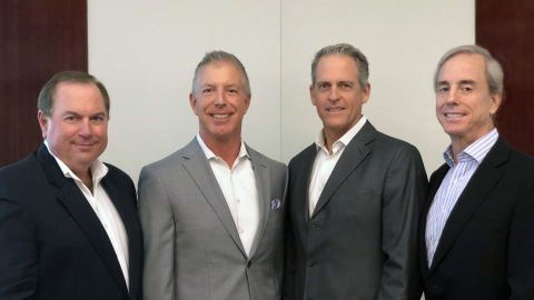 AerSaleがベイジル・バリモを最高経営責任者（CEO）に、クレイグ・ライトを社長に昇進させ、急拡大を推進。左から：ニコラス・フィナッツォ、ベイジル・バリモ、クレイグ・ライト、ロバート・ニコルズ（写 ... 