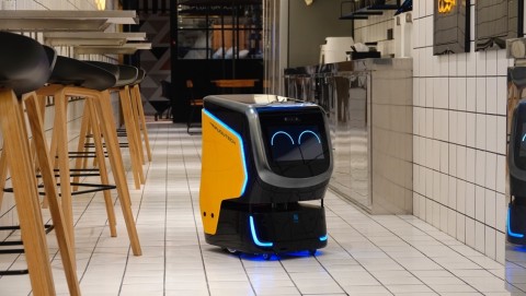 Revolutionary Building Delivery Robot 