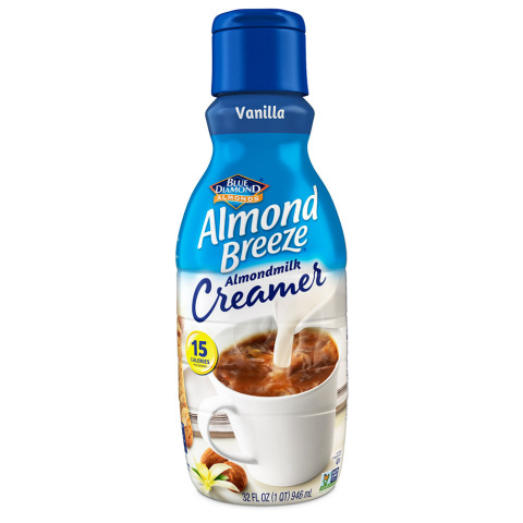 Blue Diamond Almond Breeze Almondmilk Creamer Vanilla (Photo: Business Wire)