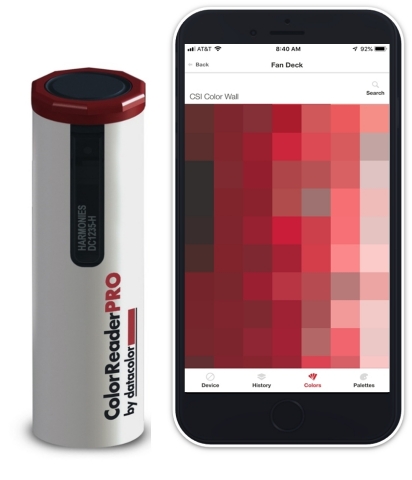 Datacolor and Color Solutions International to pair ColorReaderPRO with the ColorWall(TM) (Photo: Business Wire)