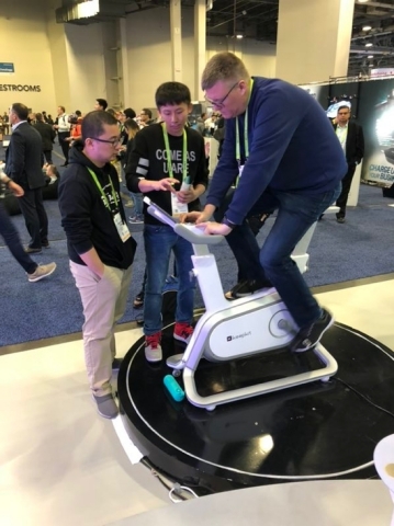160 Million-User App Keep Debuts KeepKit Terminals at CES 2019, Defining       Future of Social Health and Fitness