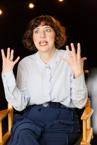 Comedian Kristen Schaal shares the story behind an early pitch in the new IMDb series 
