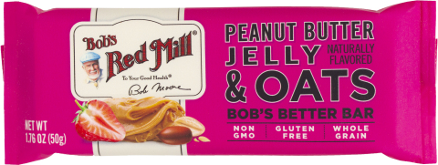 Bob's Better Bars come in five delicious flavors and are available online via www.bobsredmill.com as ... 