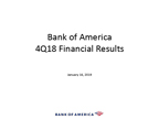 Q4 2018 Bank of America Investor Relations Presentation