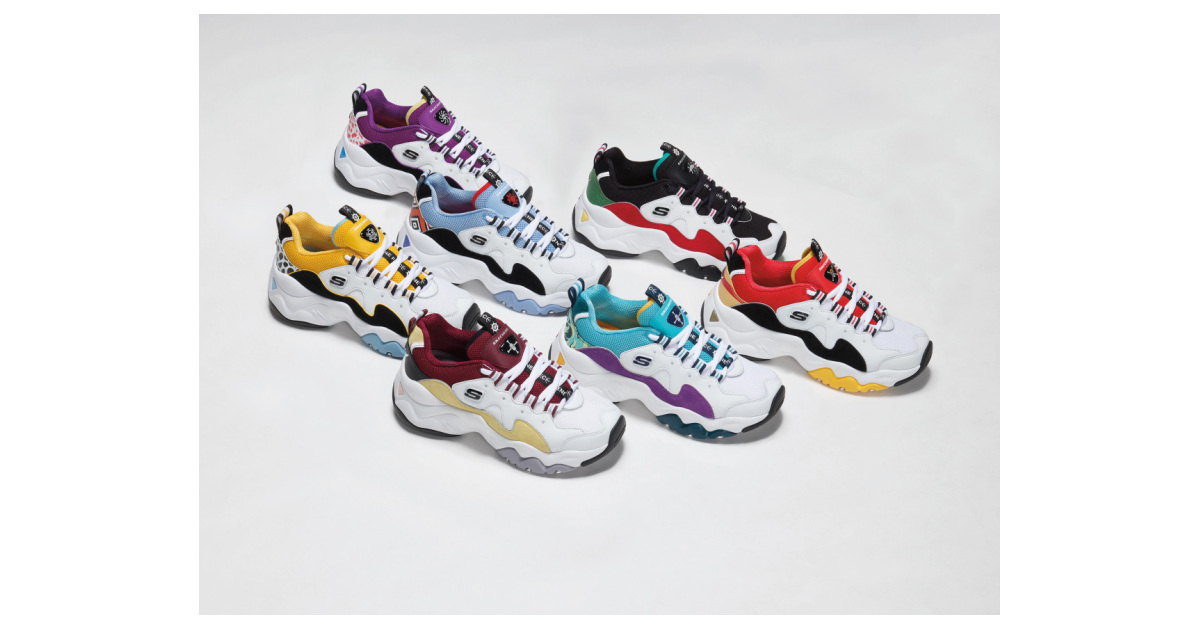 Skechers D'Lites X One Piece Collection 