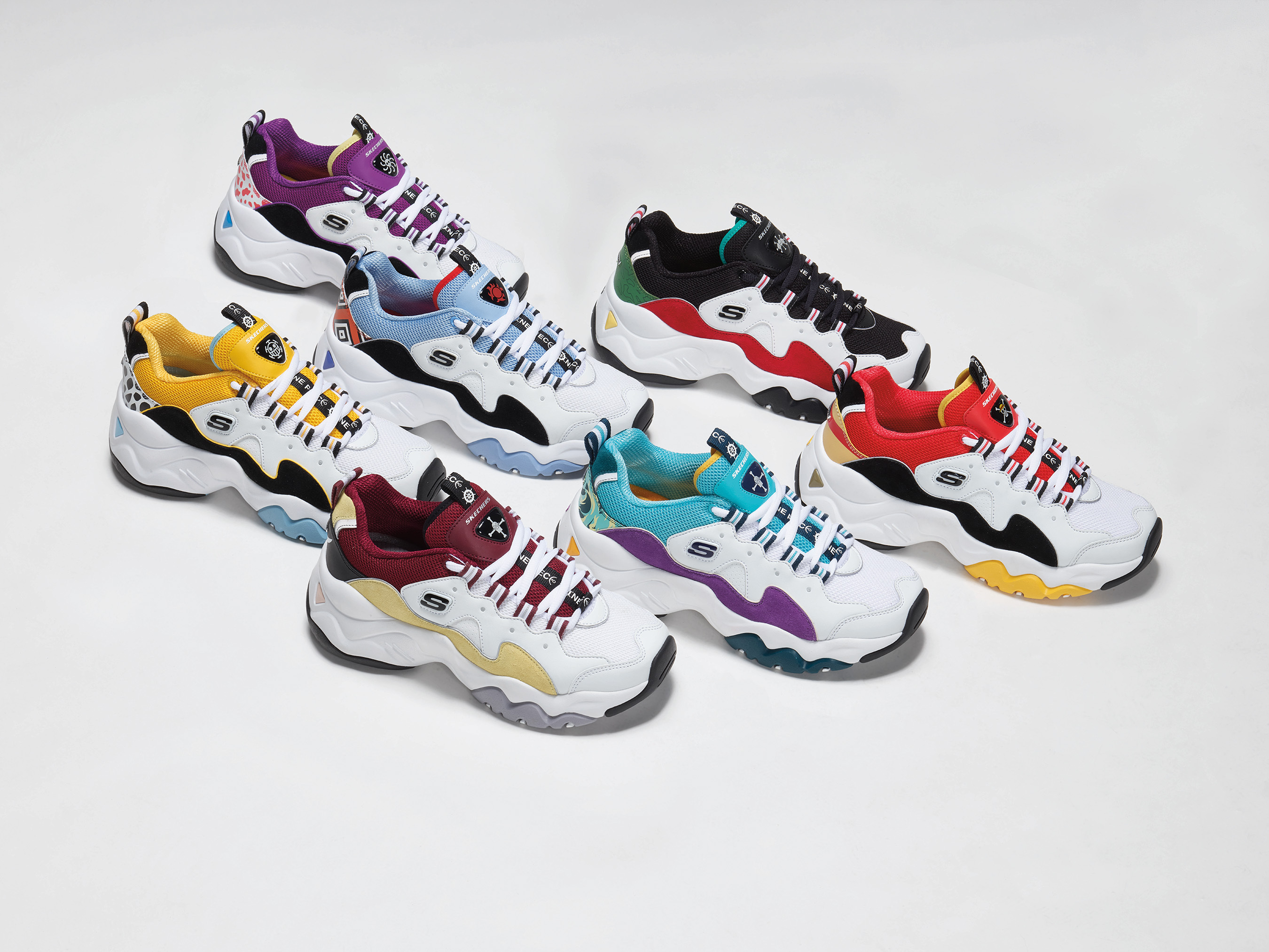 Skechers D'Lites X One Piece Collection 