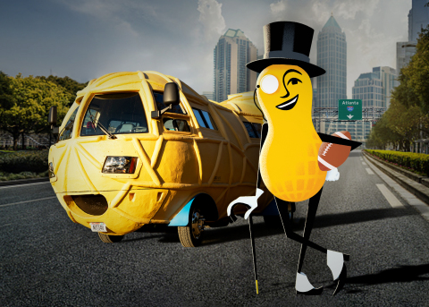 MR. PEANUT and his NUTmobile (Photo: Business Wire)