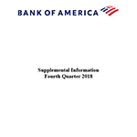 Q4 2018 Bank of America Supplemental Information