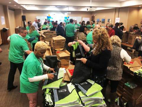 Cigna Builds Blessings in a Backpack in Nashville. Cigna and Express Scripts employees in Nashville  ... 