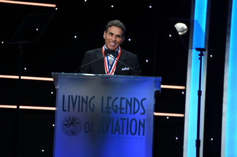 Kenn Ricci, Principal of Directional Aviation, was named a Living Legend of Aviation Friday, January 18, 2019 at the Beverly Hilton in Beverly Hills, CA. (Photo: Business Wire)