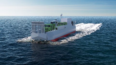 CNIM is to equip the French Navy with 14 new Standard Amphibious Landing Craft (EDA-S) (c) CNIM