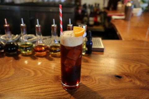 Consumers are buzzing with coffee-based drinks, like this cocktail that features cold brew coffee and coffee stout, along with Campari, tonic, and vanilla. (Photo: Business Wire)