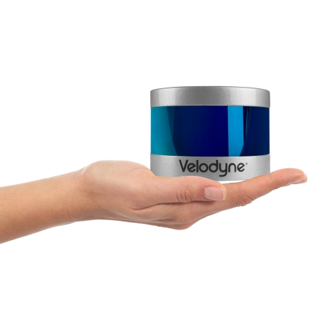 Velodyne Lidar’s Puck™ is a compact and versatile sensor that delivers a high-resolution surround view image to accurately measure and analyze any landscape. (Photo: Business Wire)