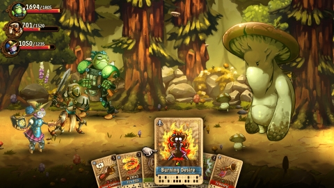 SteamWorld Quest is a team-based card collecting role-playing game set to an epic story around what it means to be a hero. (Photo: Business Wire)