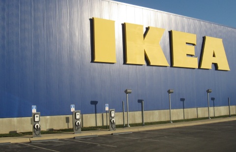 Future IKEA Norfolk to be equipped with Hampton Roads’ largest solar rooftop array and EV charging stations. (Photo: Business Wire)