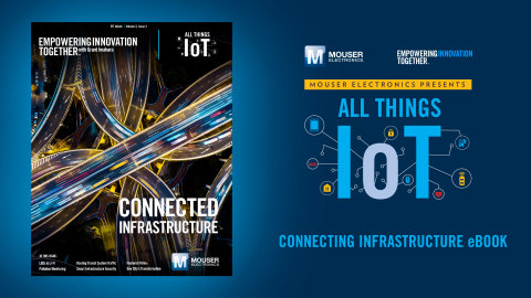 Global distributor Mouser Electronics has released a new eBook focused on connected infrastructure,  ... 
