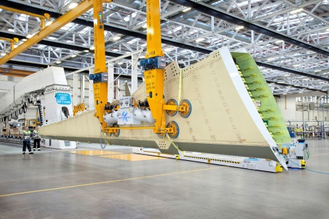Wing Production at Bombardier Belfast (Photo: Business Wire)