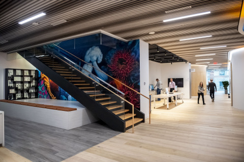Avanade, the leading digital innovator on the Microsoft ecosystem, has outfitted its new office with an Aruba mobile-first network. (Photo: Business Wire)