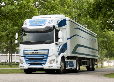 DAF CF Electric Truck (Photo: Business Wire)