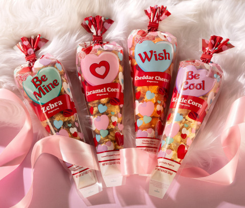 Let Cupid touch your tastebuds with an arrow this Valentine’s Day with a gift from Popcornopolis, th ... 