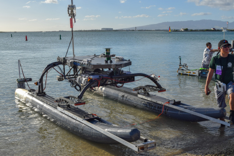 At the Maritime RobotX Challenge, teams built their vessels from the ground up and equipped them with propulsion, sensor, and control systems, including Velodyne lidar sensors.